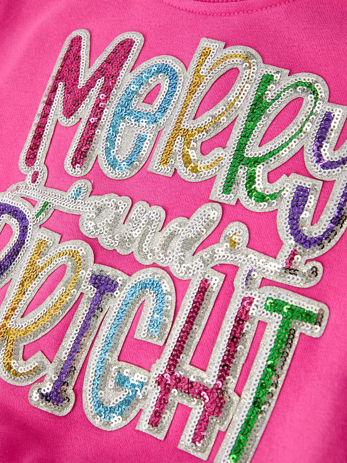 Christmas Outfit – Pink Merry Bright Top and Bell Pants