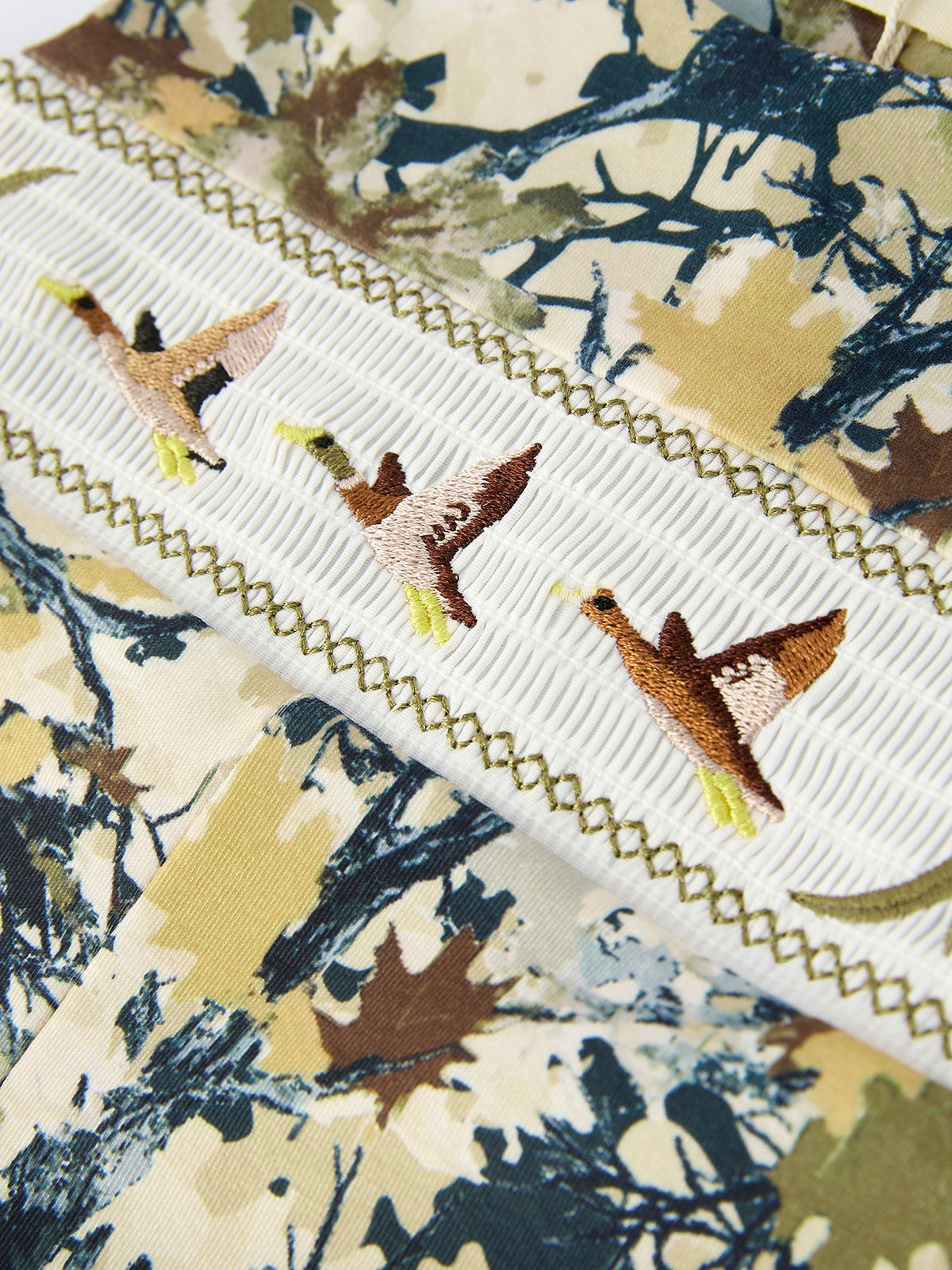 Duck Smocking Embroidery Baby Boy Romper