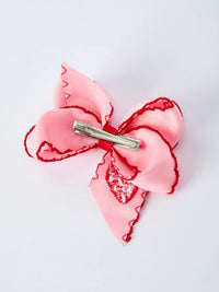 Strawberry Embroidered Girls Hairpin 4 Inches - Essential Southern Charm