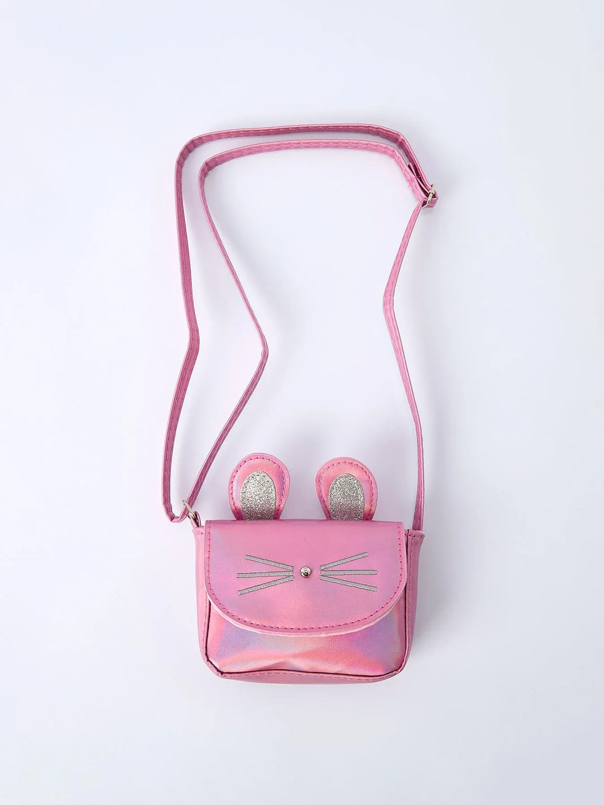 Spring Bunny Ear Pink Girl Crossbody Bag - Essential Southern Charm