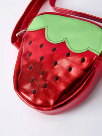 Spring Strawberry Girl Crossbody Bag - Essential Southern Charm