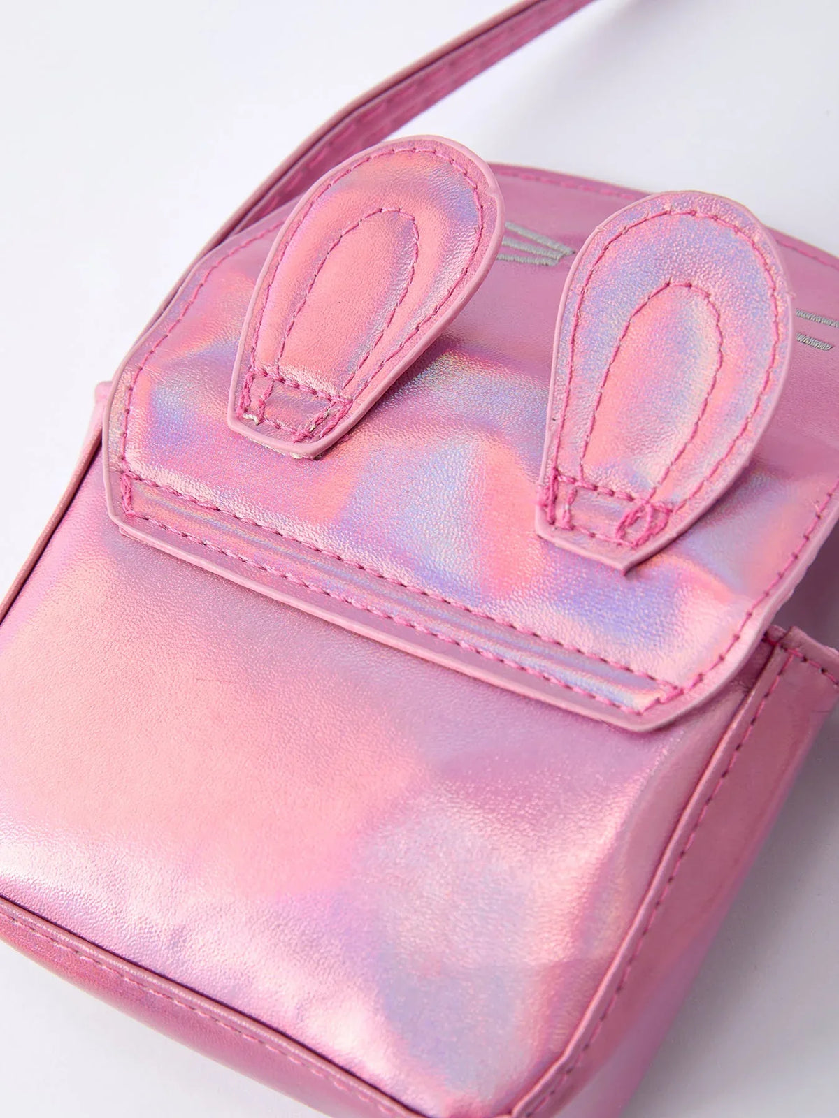 Spring Bunny Ear Pink Girl Crossbody Bag - Essential Southern Charm