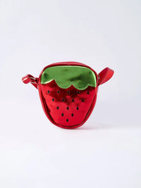 Spring Strawberry Girl Crossbody Bag - Essential Southern Charm