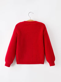 Merry Candy Cane Mommy & Me Pullover Sweater