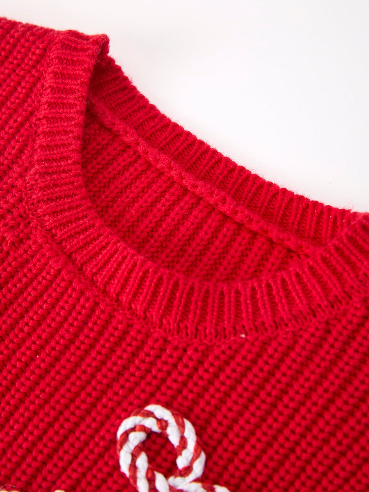 Merry Candy Cane Mommy & Me Pullover Sweater