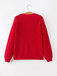 Merry Candy Cane Mommy & Me Pullover Sweater