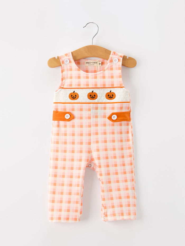 Pumpkin Plaid Boys JonJon