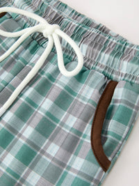 Moose Smocked Boys Short Sleeve Pant Set