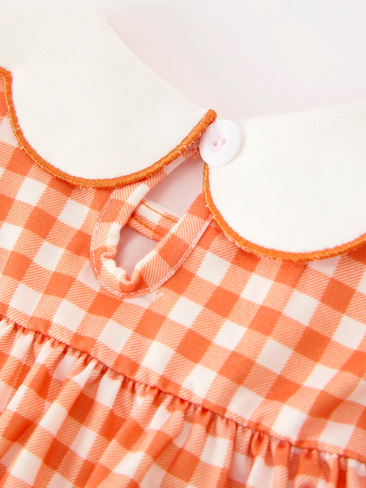 Pumpkin Puff Sleeve Girls Bloomer Set