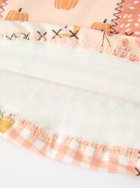 Fall Patchwork Girls Dress