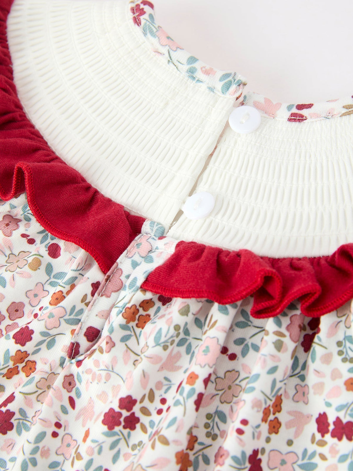 Pumpkin Embroidery Baby Girl Outfit Set Red Bloomer Set