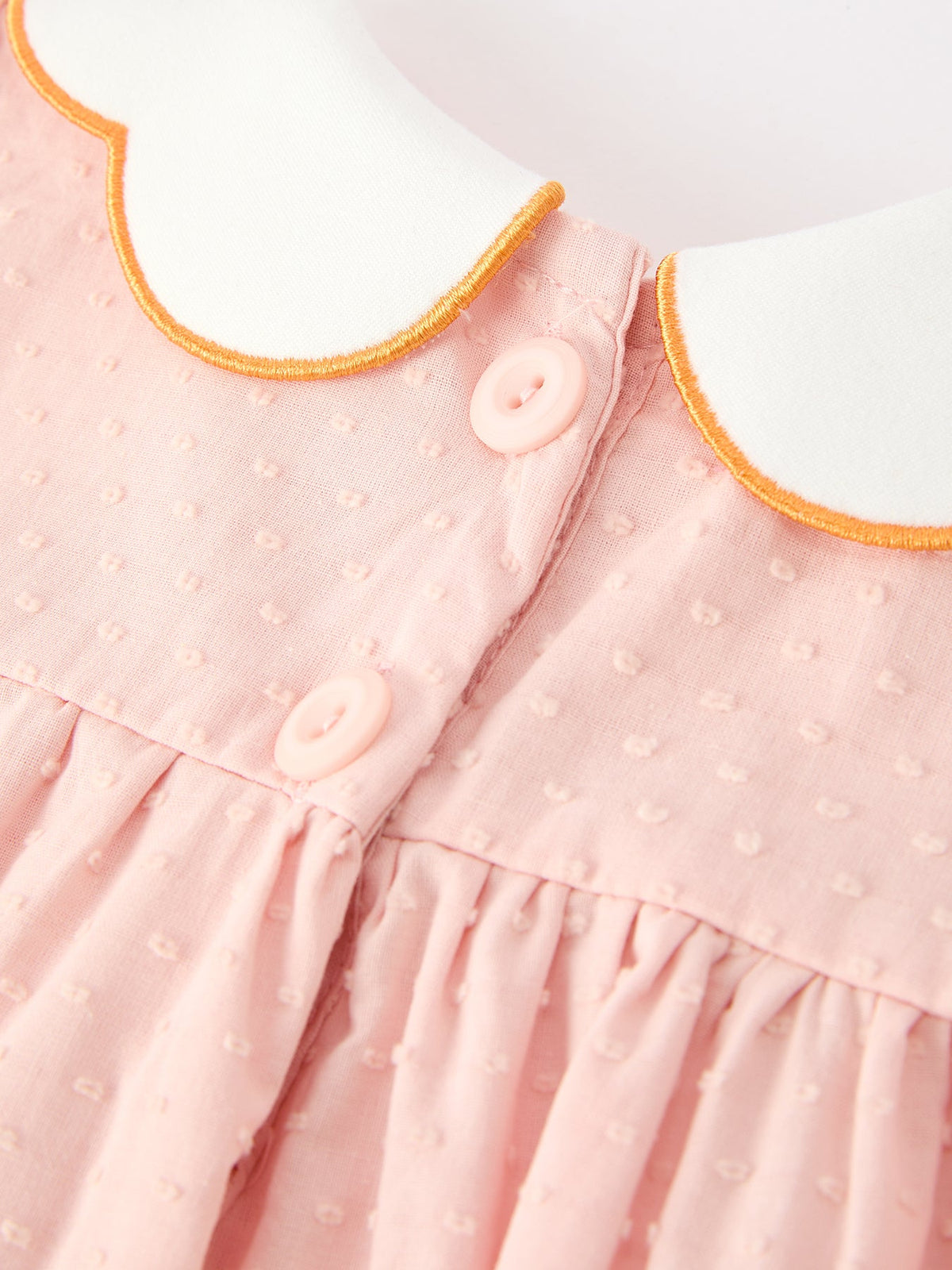 Fall Embroidered Girls Bloomer Set