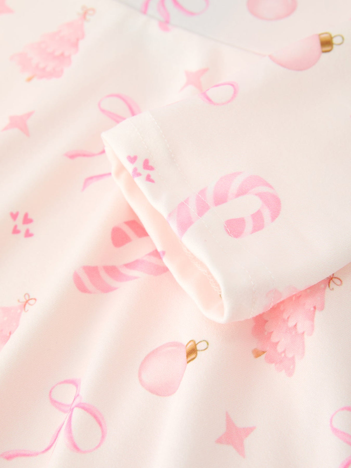 Christmas Ornament Print Flare Dress