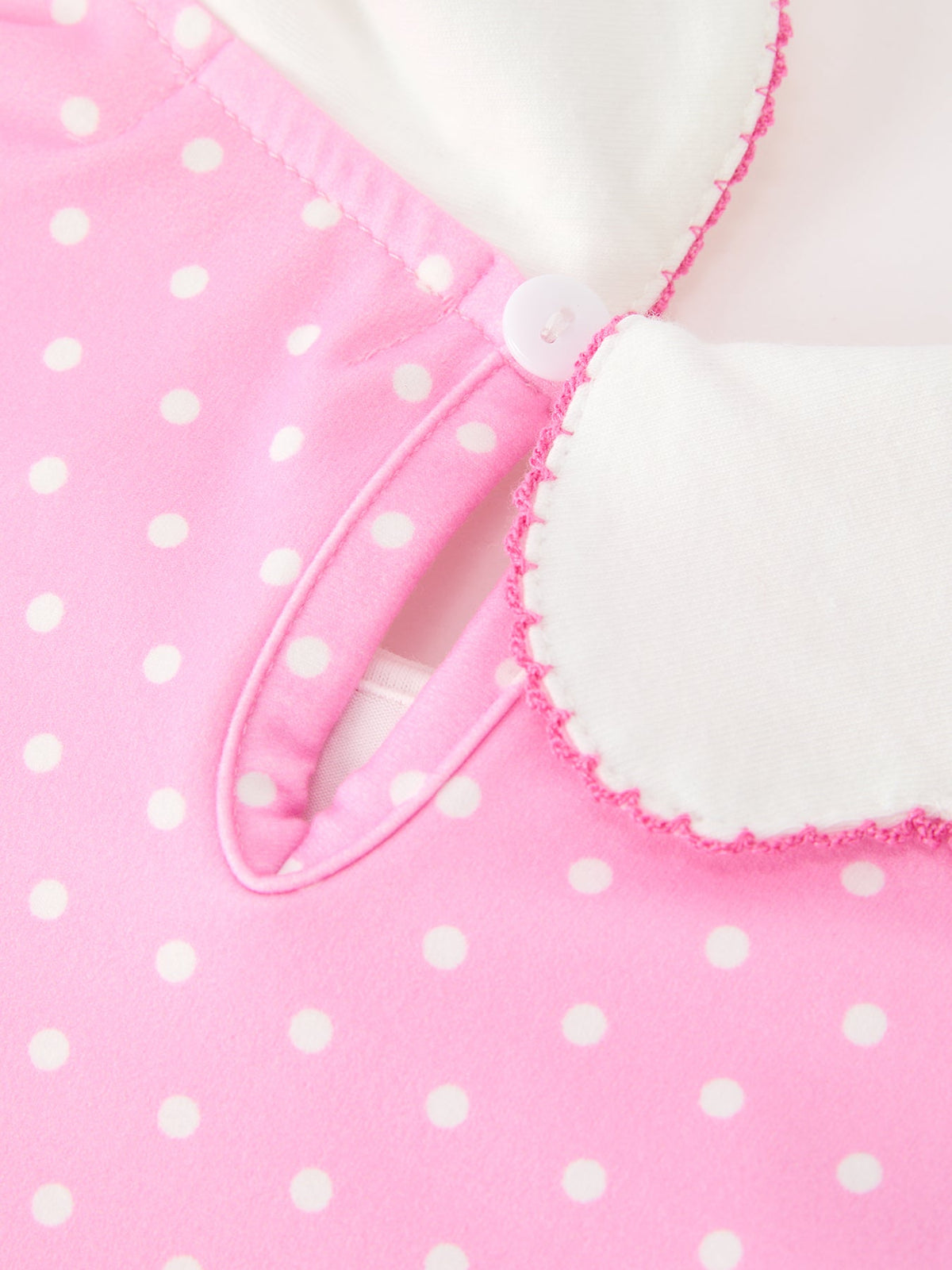 Christmas Santa Bow Peter Pan Collar Dress