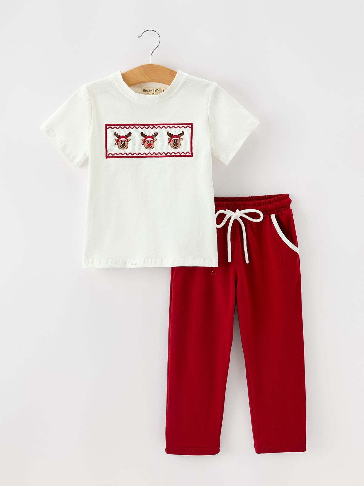 Reindeer T-Shirt & Pants Set