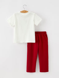Reindeer T-Shirt & Pants Set