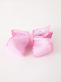 Ghost Embroidered 6.25" Hair Bow