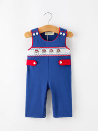 Santa Smocked Jon Jon
