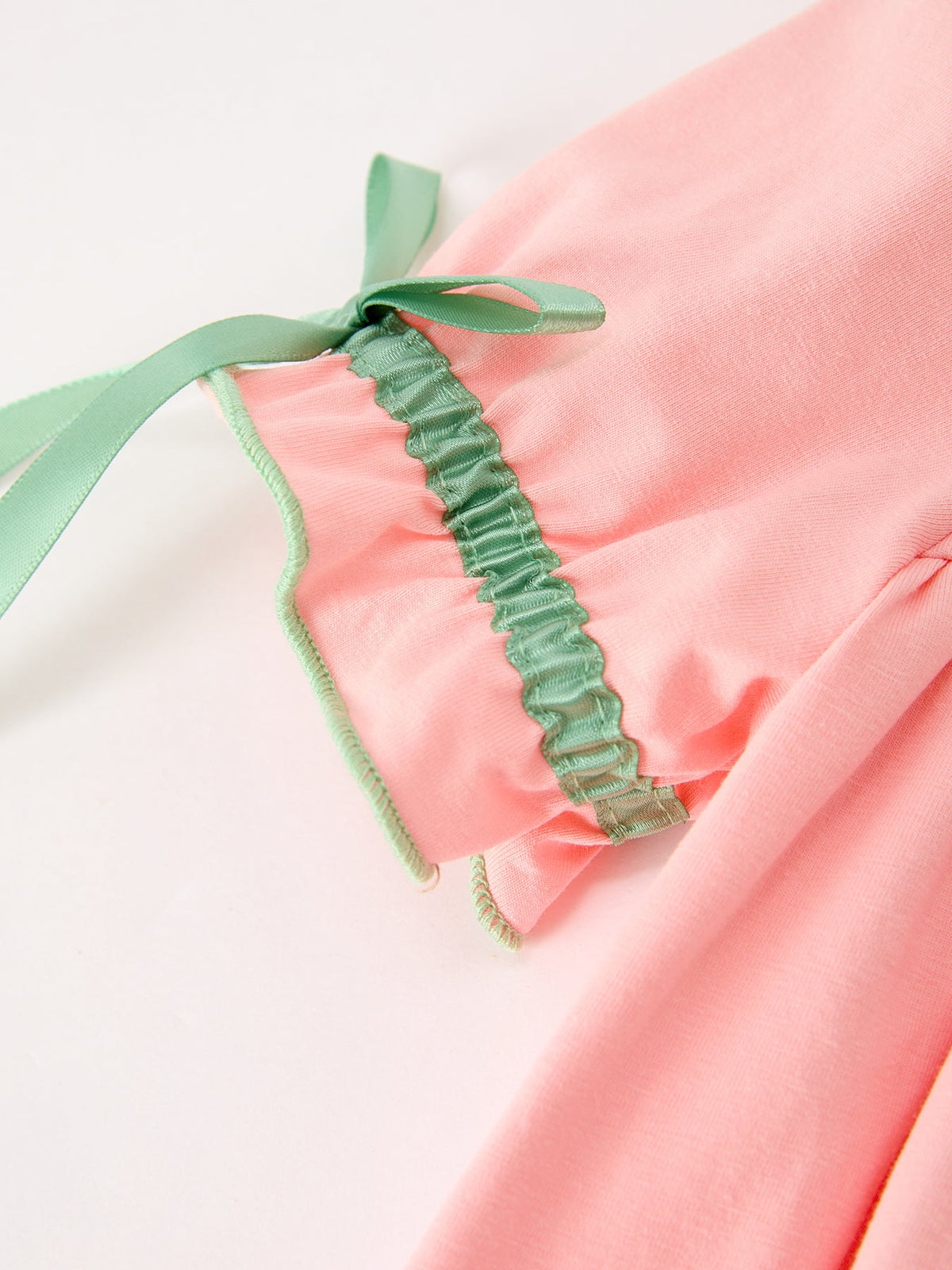 Christmas Tree Embroidered Ruffle Romper