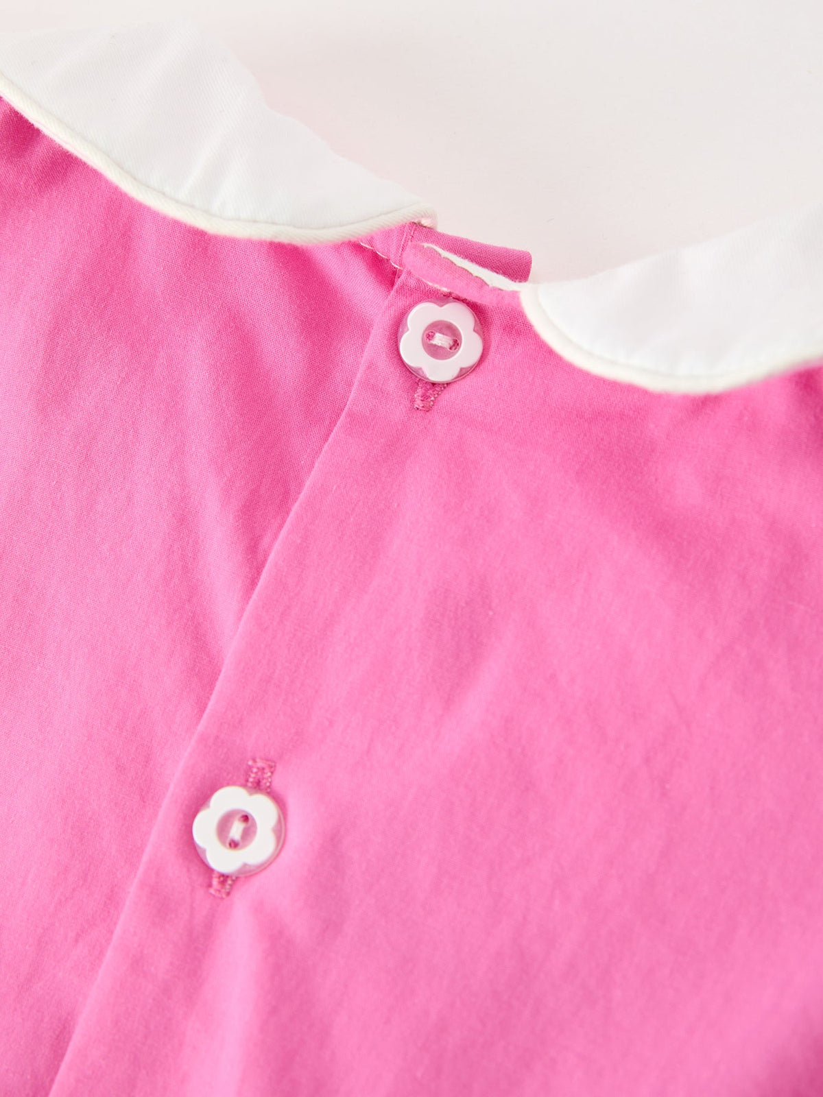 Floral Embroidered Smocked Dress