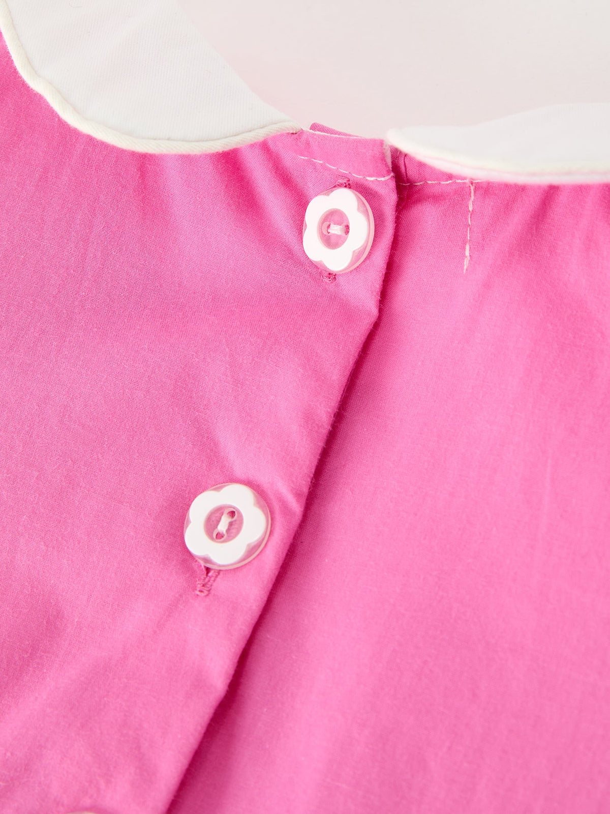 Floral Smocked Bow Bubble Romper