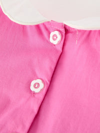 Floral Smocked Bow Bubble Romper