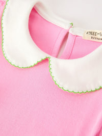 Christmas Tree Peter Pan Collar Dress