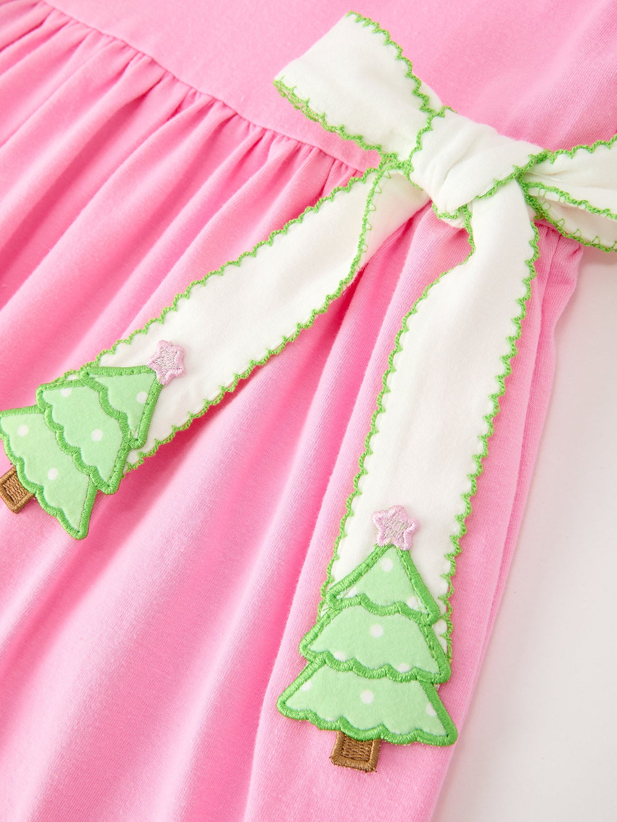 Christmas Tree Peter Pan Collar Dress