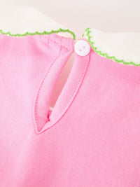 Christmas Tree Peter Pan Collar Dress
