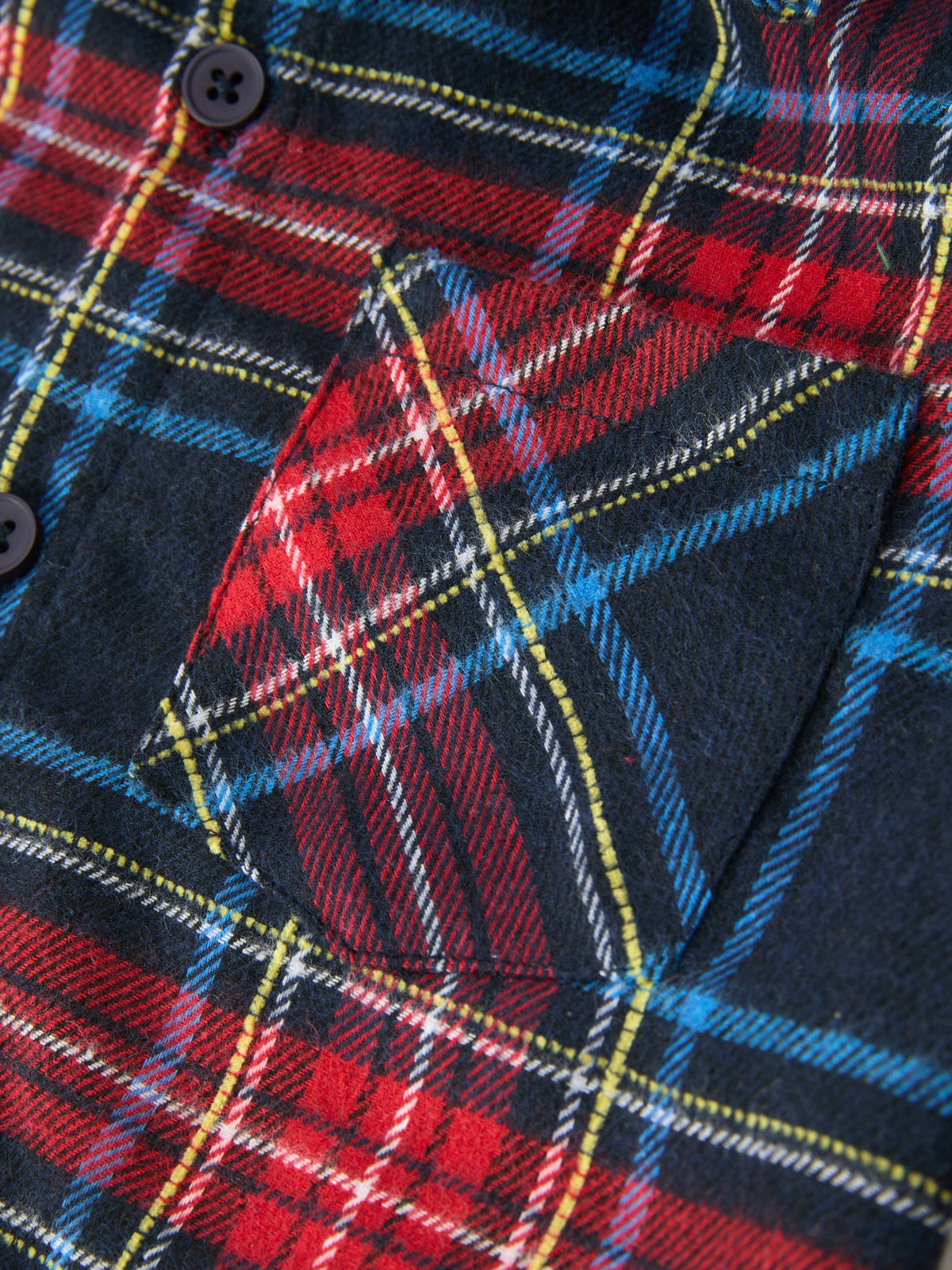 Christmas Plaid Button Down Shirt