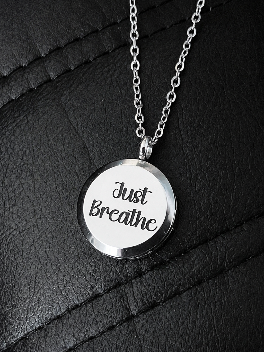 Stainless Steel Essential Oil/Perfume Locket - Arrows
