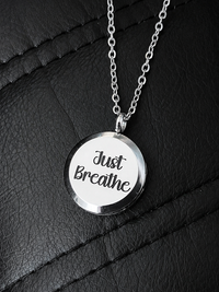 Stainless Steel Essential Oil/Perfume Locket - Arrows