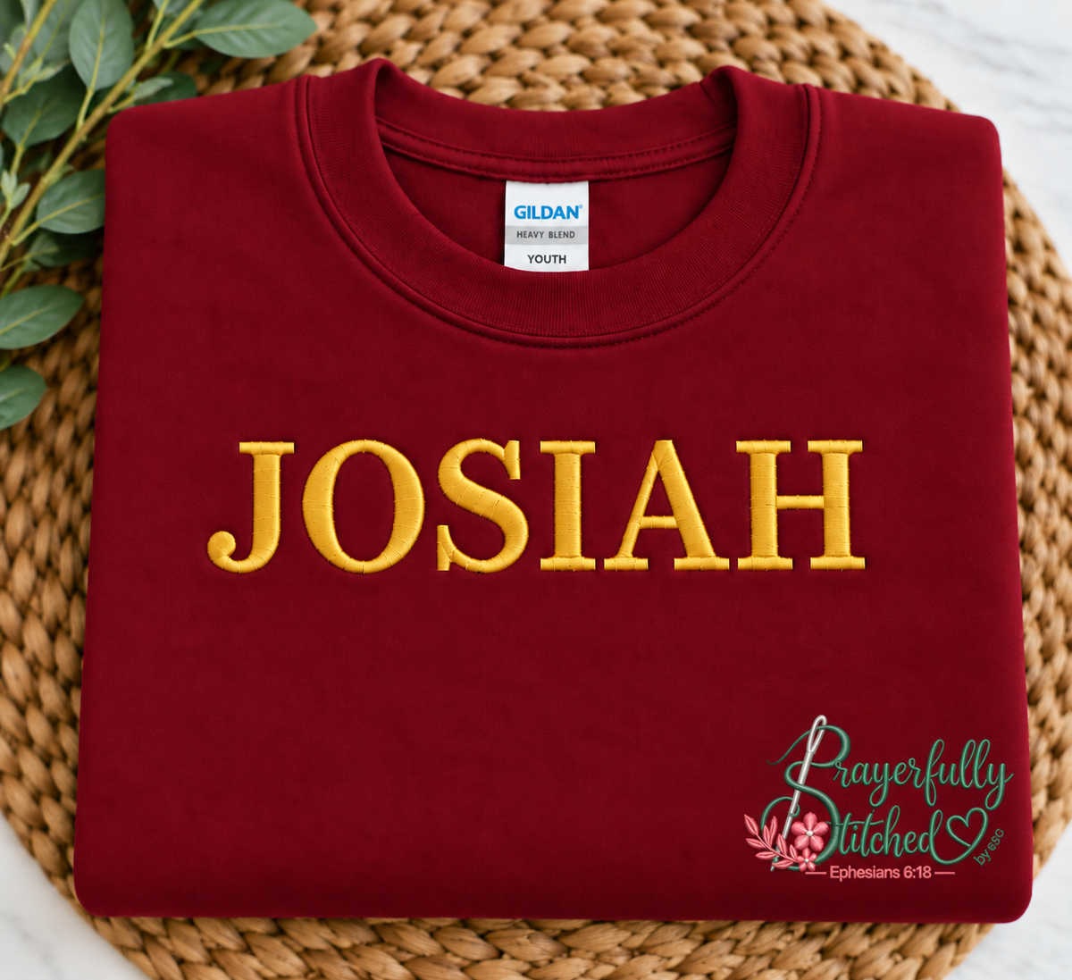 YOUTH & ADULT Personalized Name/1 Word Sweatshirt