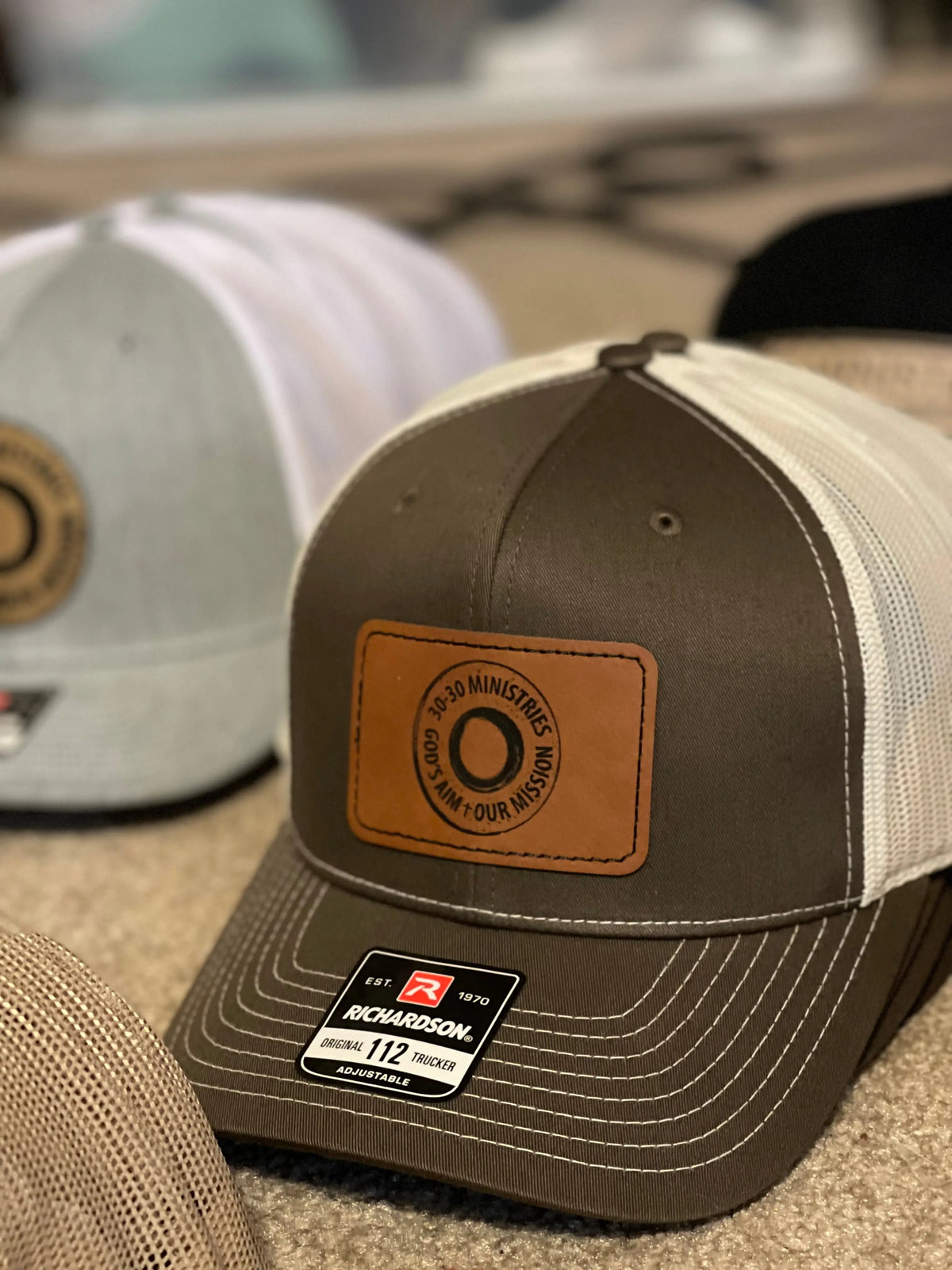 Custom Logo Leather Patch Hat - Essential Southern Charm