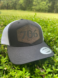 Area Code Leatherette Patch Hat - Essential Southern Charm