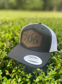 Area Code Leatherette Patch Hat - Essential Southern Charm