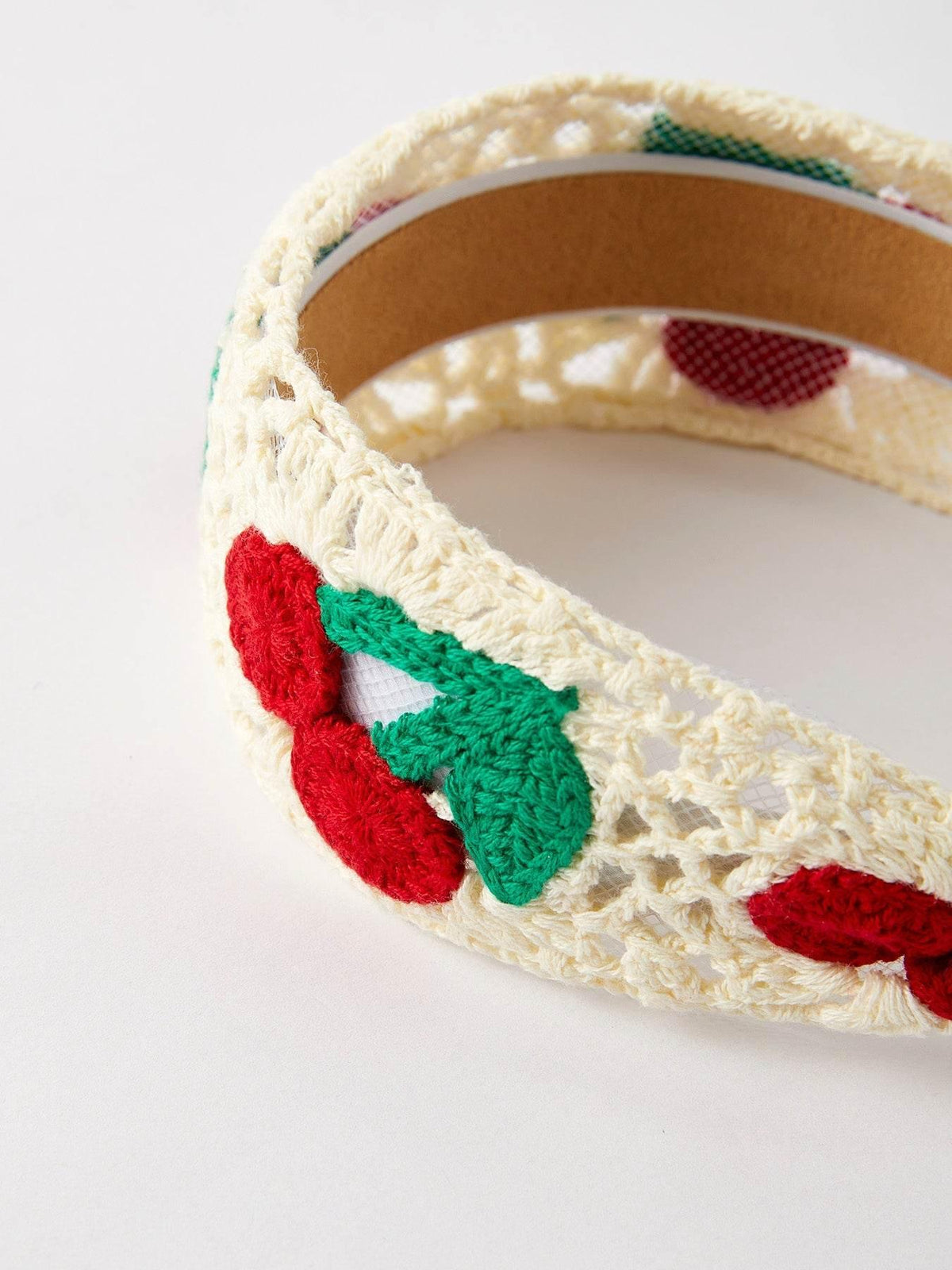 Sweet Cherry Crochet Headband - Essential Southern Charm