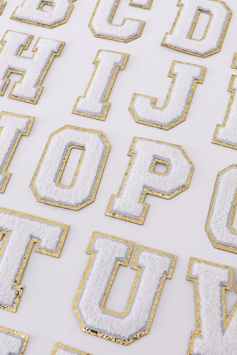 White Letters "A-Z" Stickers - Essential Southern Charm
