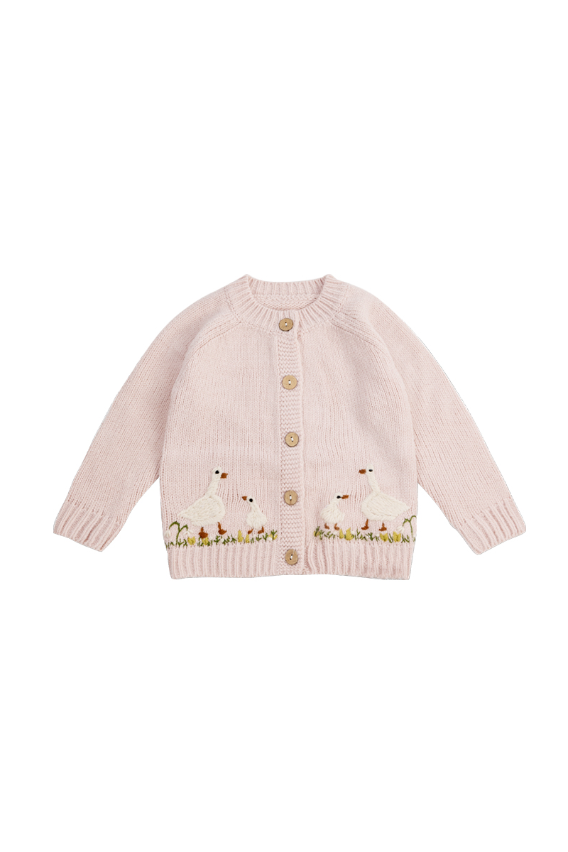 Goose cardigan sweater
