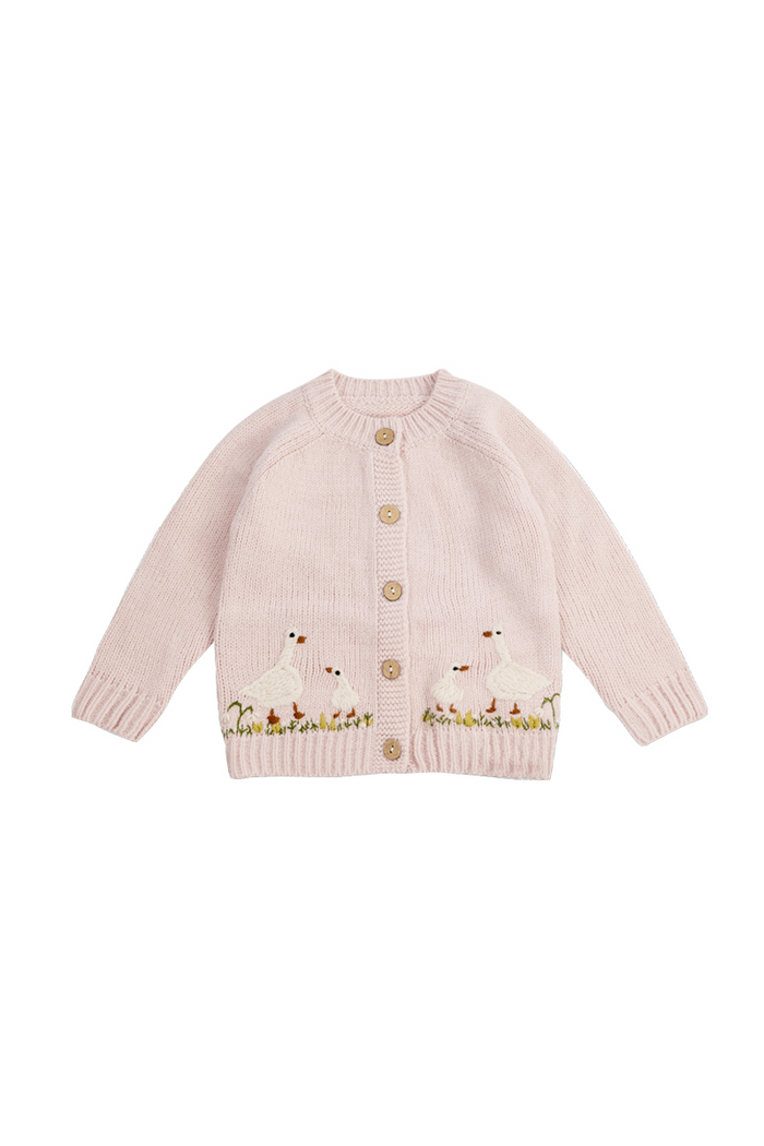 Goose cardigan sweater