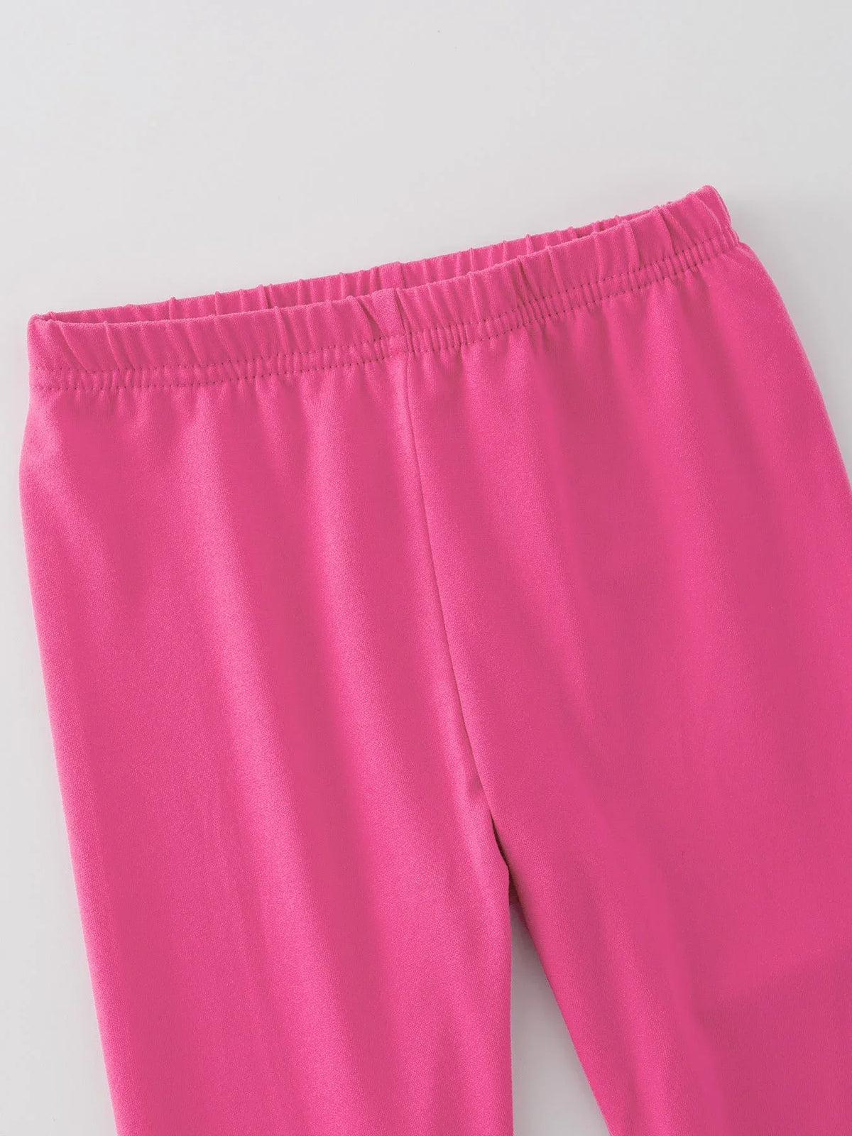 Milk Silk Ruffled Hot Pink Icing Legging - Essential Southern Charm