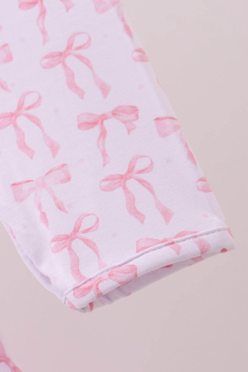 Premium Tiny Bow Delight Bamboo Dress - Essential Southern Charm