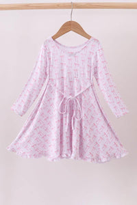 Premium Tiny Bow Delight Bamboo Dress - Essential Southern Charm