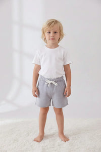 Premium Grey drawstring shorts - Essential Southern Charm