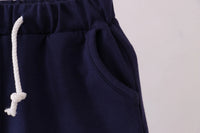 Premium Navy drawstring shorts - Essential Southern Charm