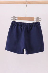 Premium Navy drawstring shorts - Essential Southern Charm