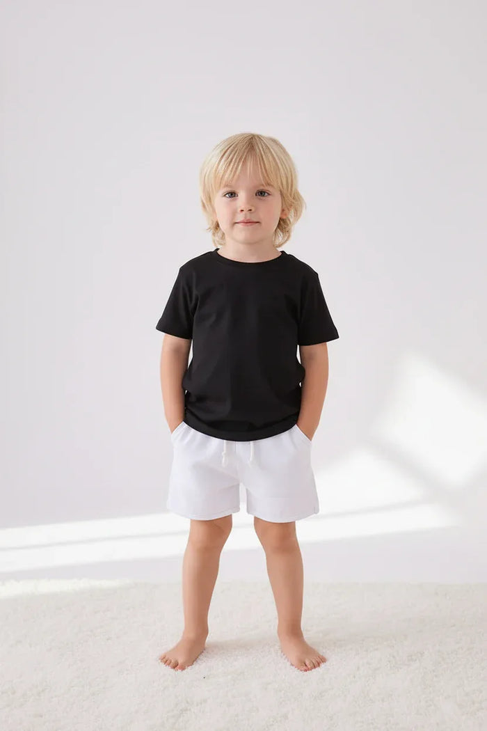 Premium White drawstring shorts - Essential Southern Charm