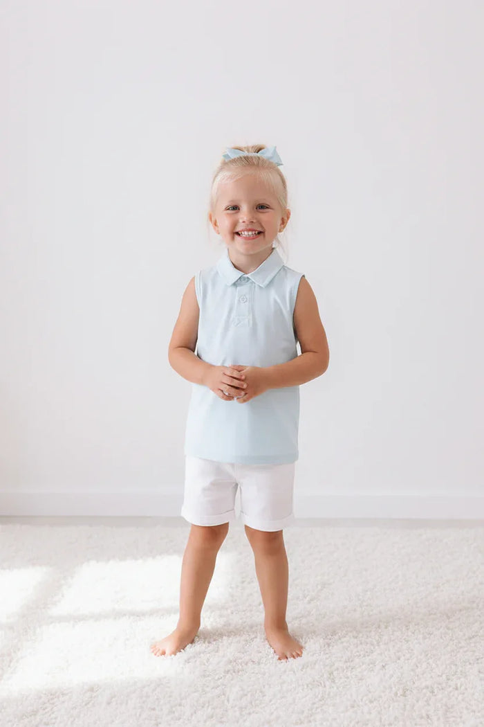Sky everyday Knit Collared Tank - Essential Southern Charm