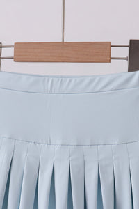 Pleated skort - Sky Blue