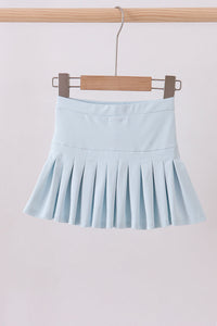 Pleated skort - Sky Blue